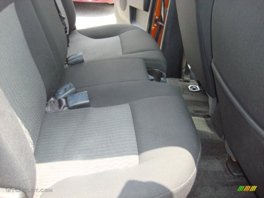 2007 Colorado LT Crew Cab 4x4 - Sunburst Orange Metallic / Very Dark Pewter photo #11