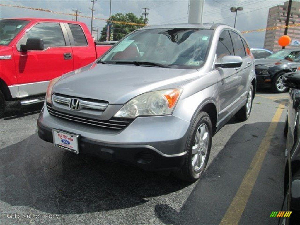 2008 CR-V EX-L - Whistler Silver Metallic / Black photo #18