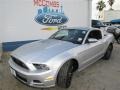 2014 Ingot Silver Ford Mustang GT Premium Coupe  photo #2