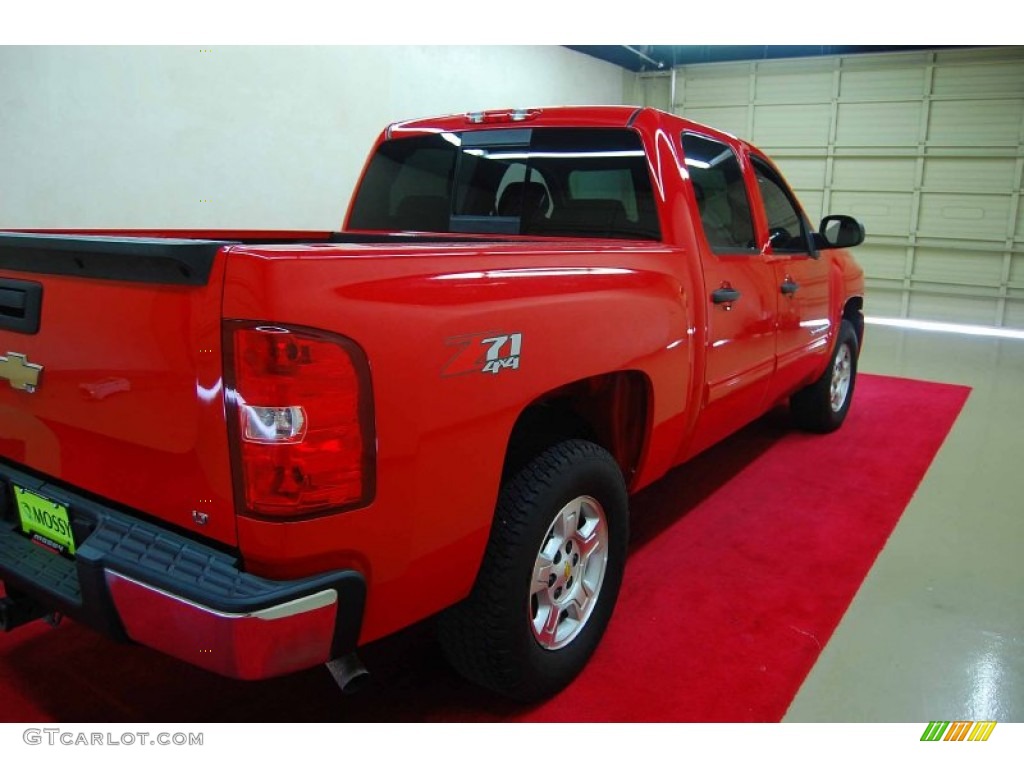 2009 Silverado 1500 LT Z71 Crew Cab 4x4 - Victory Red / Ebony photo #6