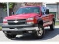2007 Victory Red Chevrolet Silverado 2500HD Classic LT Extended Cab 4x4  photo #7