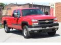 2007 Victory Red Chevrolet Silverado 2500HD Classic LT Extended Cab 4x4  photo #15