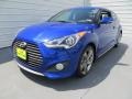 2013 Marathon Blue Hyundai Veloster Turbo  photo #7