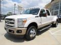 2012 Oxford White Ford F350 Super Duty King Ranch Crew Cab 4x4 Dually  photo #5