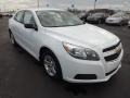 2013 Summit White Chevrolet Malibu LS  photo #3