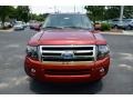 2013 Autumn Red Ford Expedition Limited  photo #2