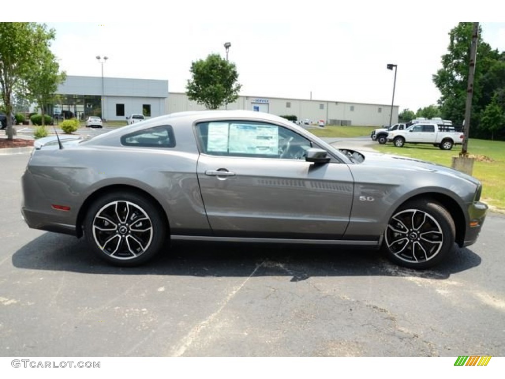 Sterling Gray 2014 Ford Mustang GT Premium Coupe Exterior Photo #82192631