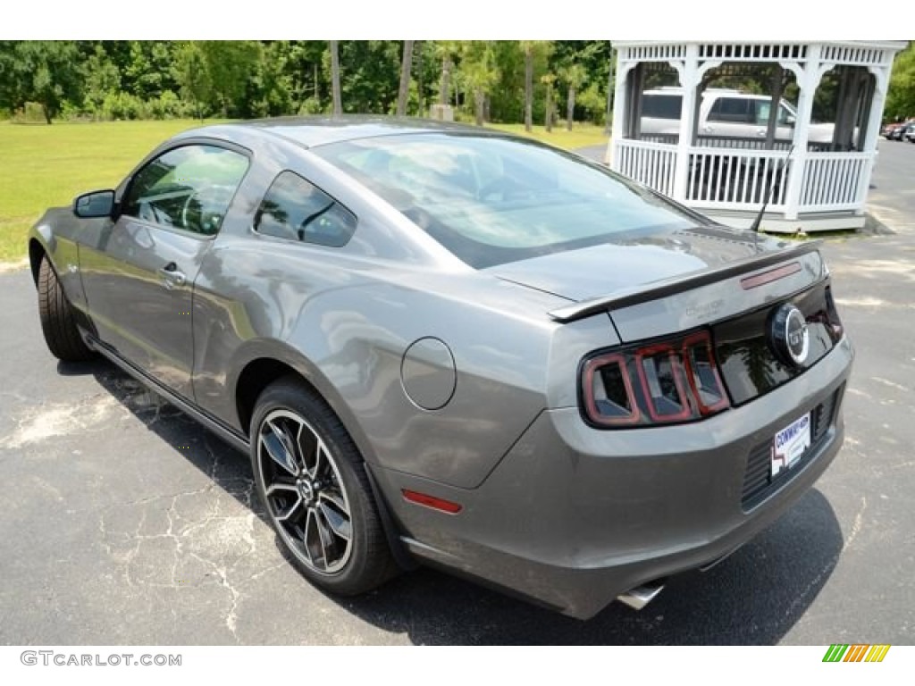 2014 Mustang GT Premium Coupe - Sterling Gray / Charcoal Black photo #7