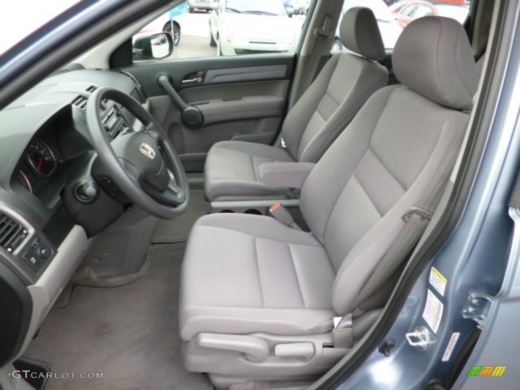 2009 CR-V LX 4WD - Glacier Blue Metallic / Gray photo #15