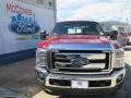 2013 Ruby Red Metallic Ford F250 Super Duty Lariat Crew Cab 4x4  photo #1