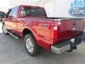 2013 Ruby Red Metallic Ford F250 Super Duty Lariat Crew Cab 4x4  photo #4