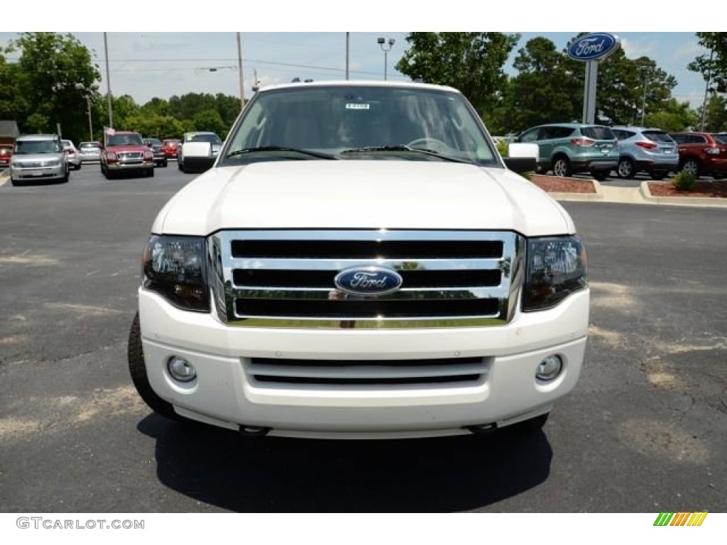 2013 Expedition EL Limited 4x4 - Oxford White / Camel photo #2