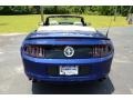 2014 Deep Impact Blue Ford Mustang V6 Premium Convertible  photo #6