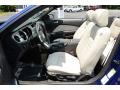 Medium Stone 2014 Ford Mustang V6 Premium Convertible Interior Color