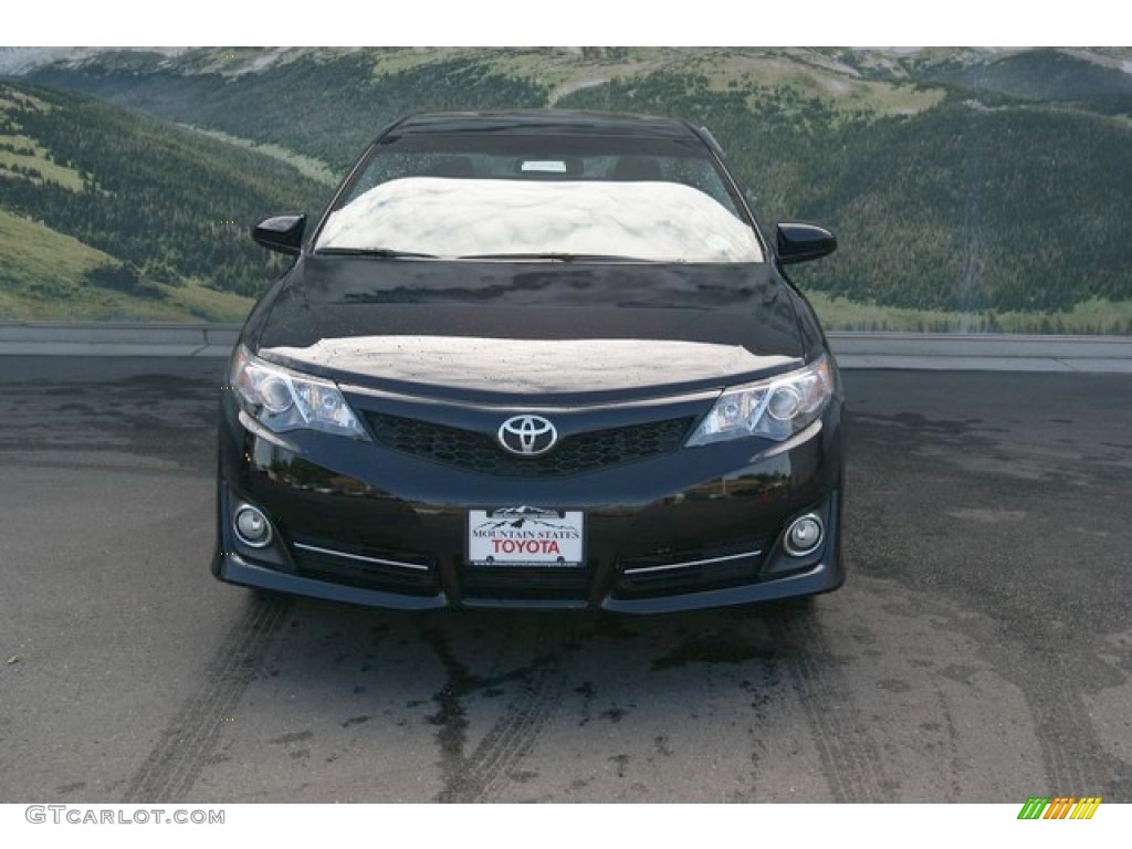 2013 Camry SE - Attitude Black Metallic / Black/Ash photo #3