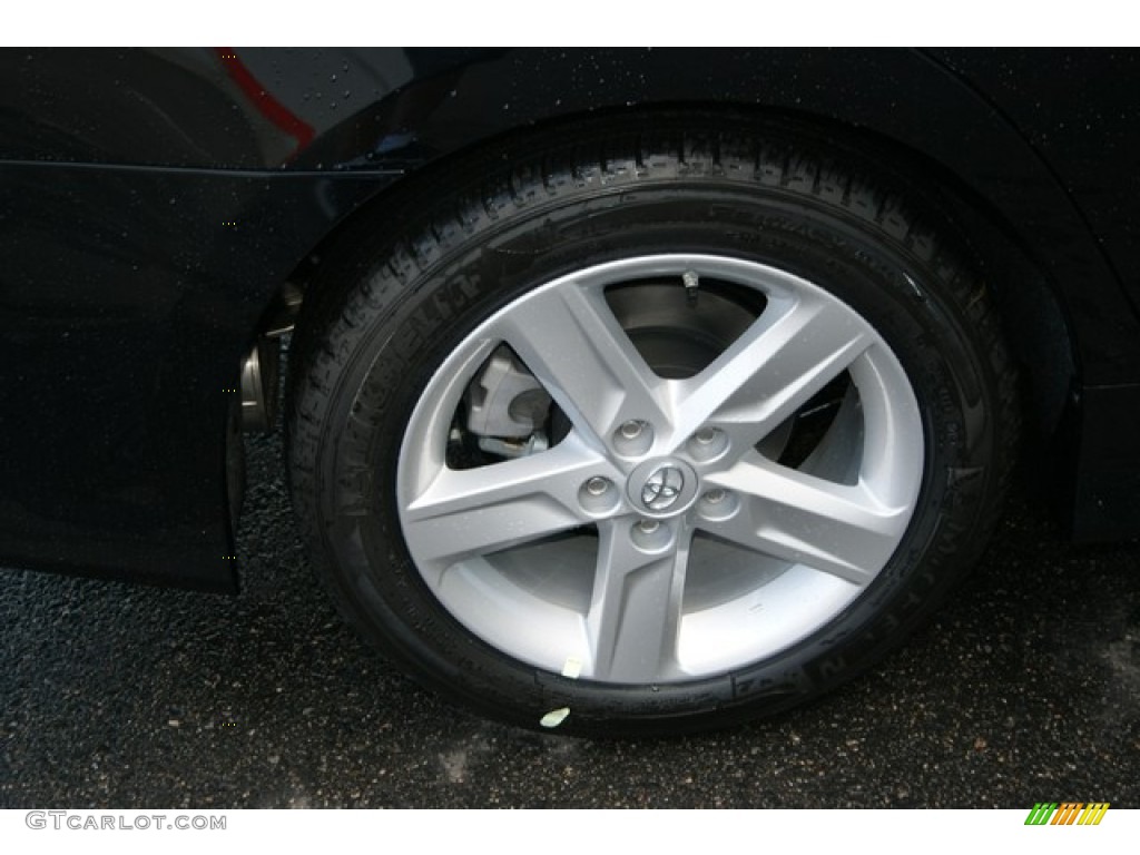 2013 Camry SE - Attitude Black Metallic / Black/Ash photo #9