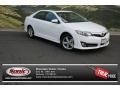 2013 Super White Toyota Camry SE  photo #1