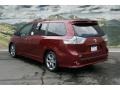 2013 Salsa Red Pearl Toyota Sienna SE  photo #2