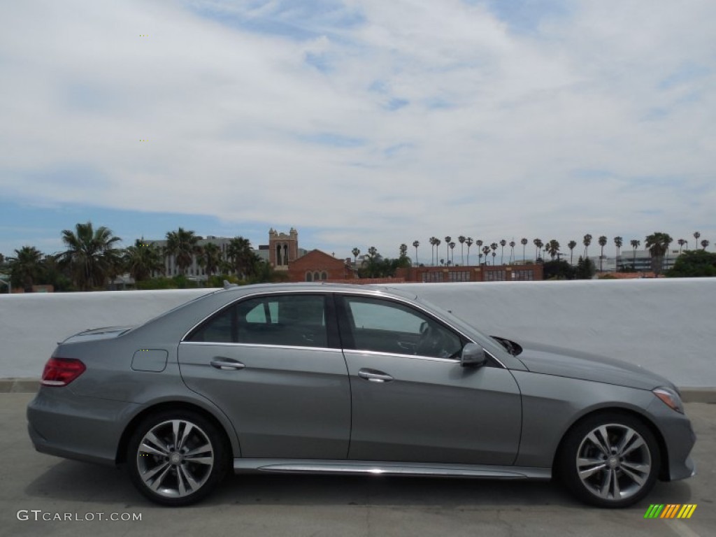2014 E 350 Sport Sedan - Paladium Silver Metallic / Black photo #3