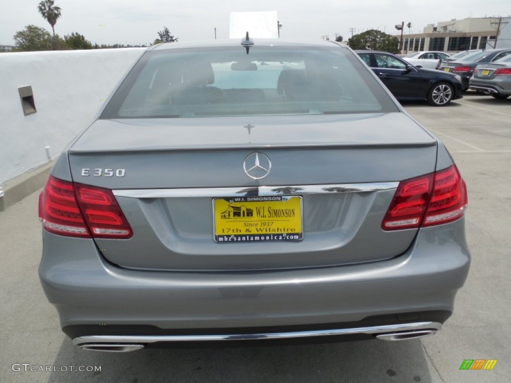 2014 E 350 Sport Sedan - Paladium Silver Metallic / Black photo #5