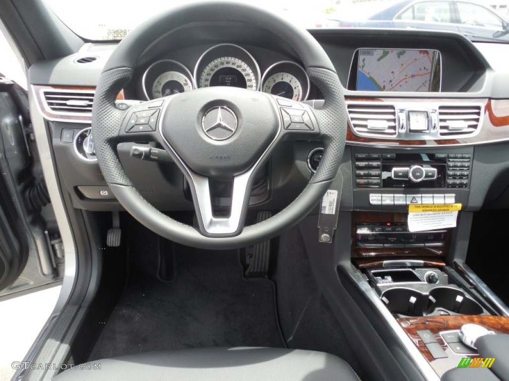 2014 E 350 Sport Sedan - Paladium Silver Metallic / Black photo #8
