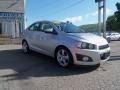 Silver Ice Metallic 2012 Chevrolet Sonic LTZ Sedan