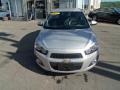 2012 Silver Ice Metallic Chevrolet Sonic LTZ Sedan  photo #8