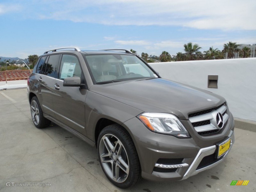 2013 GLK 350 - Pebble Grey Metallic / Almond/Mocha photo #1