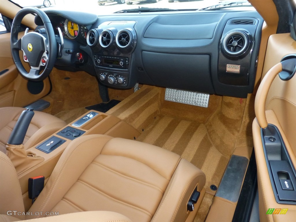 2008 Ferrari F430 Coupe F1 Cuoio Dashboard Photo #82201432