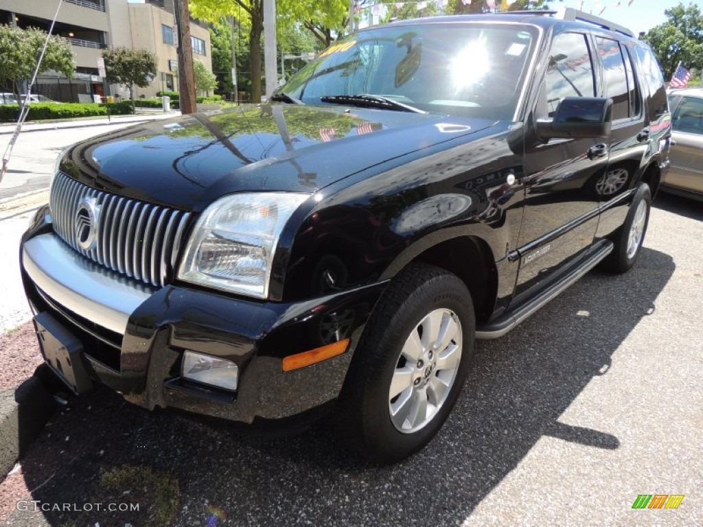 2010 Mountaineer V6 AWD - Black Pearl Slate Metallic / Charcoal Black photo #1
