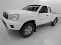 2013 Super White Toyota Tacoma V6 TRD Access Cab 4x4  photo #3