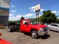 2013 Victory Red Chevrolet Silverado 3500HD WT Regular Cab 4x4 Chassis  photo #2