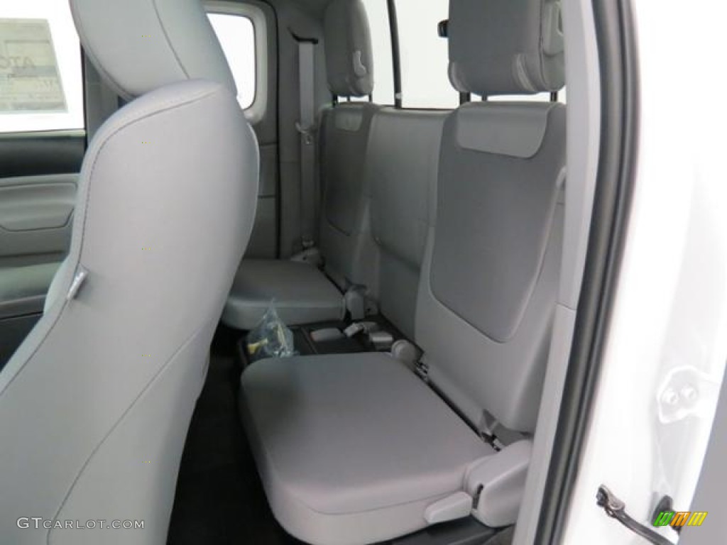 2013 Tacoma V6 TRD Access Cab 4x4 - Super White / Graphite photo #6