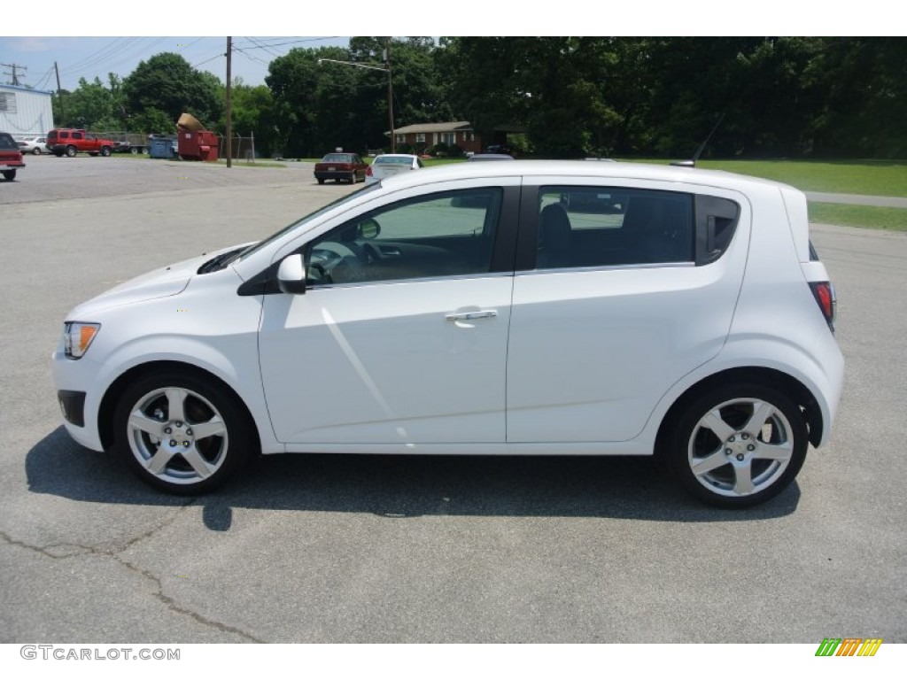 Summit White 2012 Chevrolet Sonic LTZ Hatch Exterior Photo #82202792