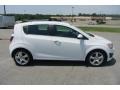 2012 Summit White Chevrolet Sonic LTZ Hatch  photo #6