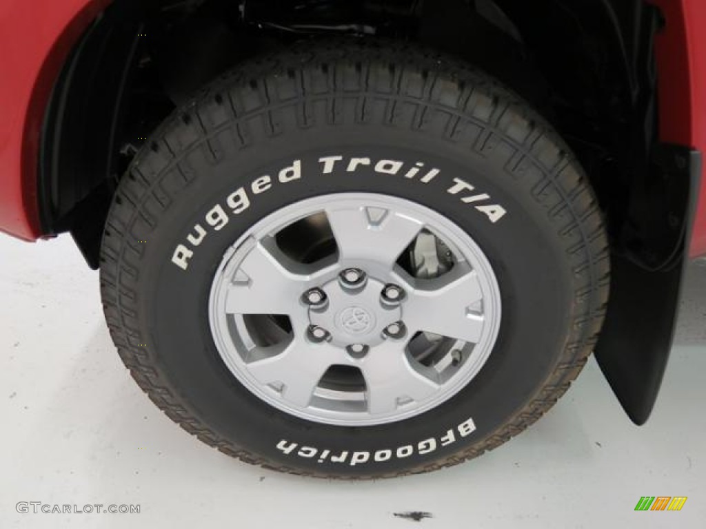 2013 Tacoma V6 TRD Double Cab 4x4 - Barcelona Red Metallic / Graphite photo #4