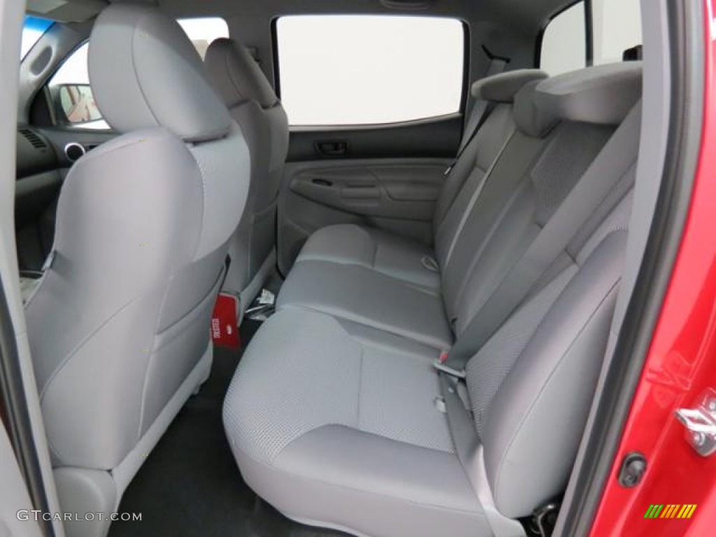 2013 Toyota Tacoma V6 TRD Double Cab 4x4 Rear Seat Photo #82203096