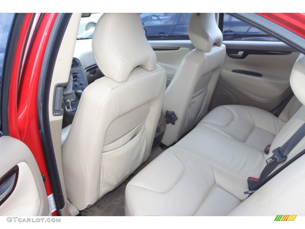 2002 S60 2.4T - Red / Taupe/Light Taupe photo #18
