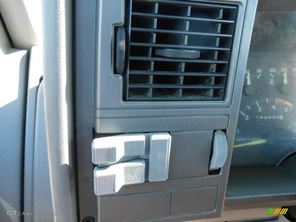 1993 C/K K1500 Regular Cab 4x4 - Black / Gray photo #15