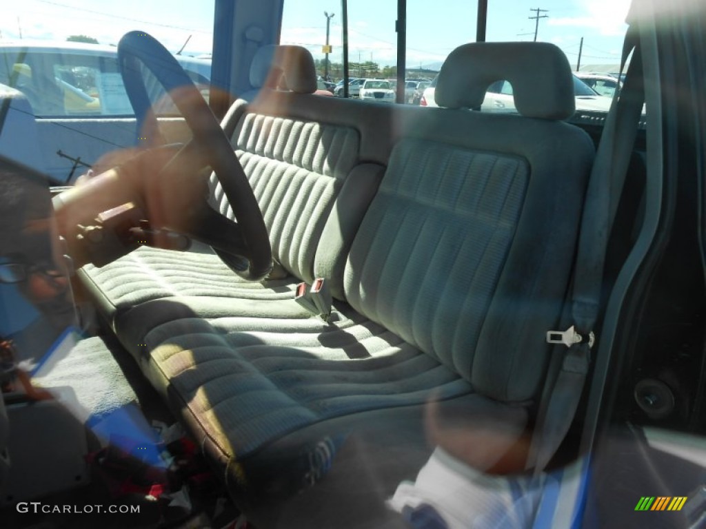 Gray Interior 1993 Chevrolet C/K K1500 Regular Cab 4x4 Photo #82204281