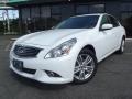 2013 Moonlight White Infiniti G 37 x AWD Sedan  photo #1