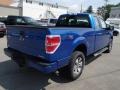 Blue Flame Metallic 2013 Ford F150 STX SuperCab 4x4 Exterior