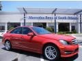 Mars Red - C 250 Sport Photo No. 1