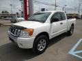 2012 Blizzard White Nissan Titan SV King Cab 4x4  photo #3