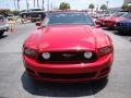 2013 Red Candy Metallic Ford Mustang GT Premium Convertible  photo #3