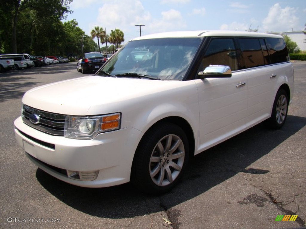 2009 Flex SE - White Platinum Tri-Coat / Charcoal Black photo #2