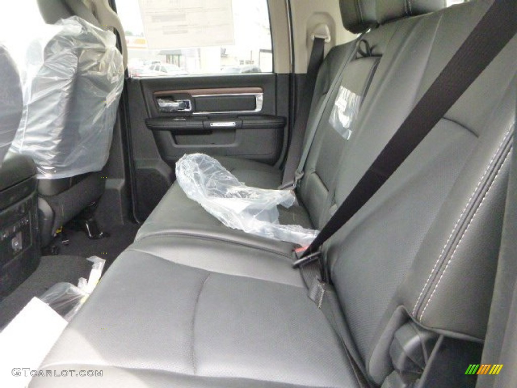 2013 Ram 3500 Laramie Mega Cab 4x4 Dually Rear Seat Photo #82210871