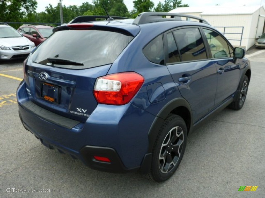 2013 XV Crosstrek 2.0 Premium - Marine Blue Pearl / Ivory photo #3