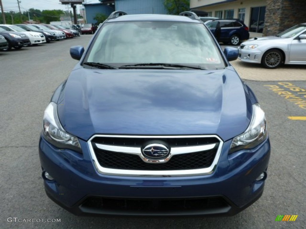 2013 XV Crosstrek 2.0 Premium - Marine Blue Pearl / Ivory photo #8