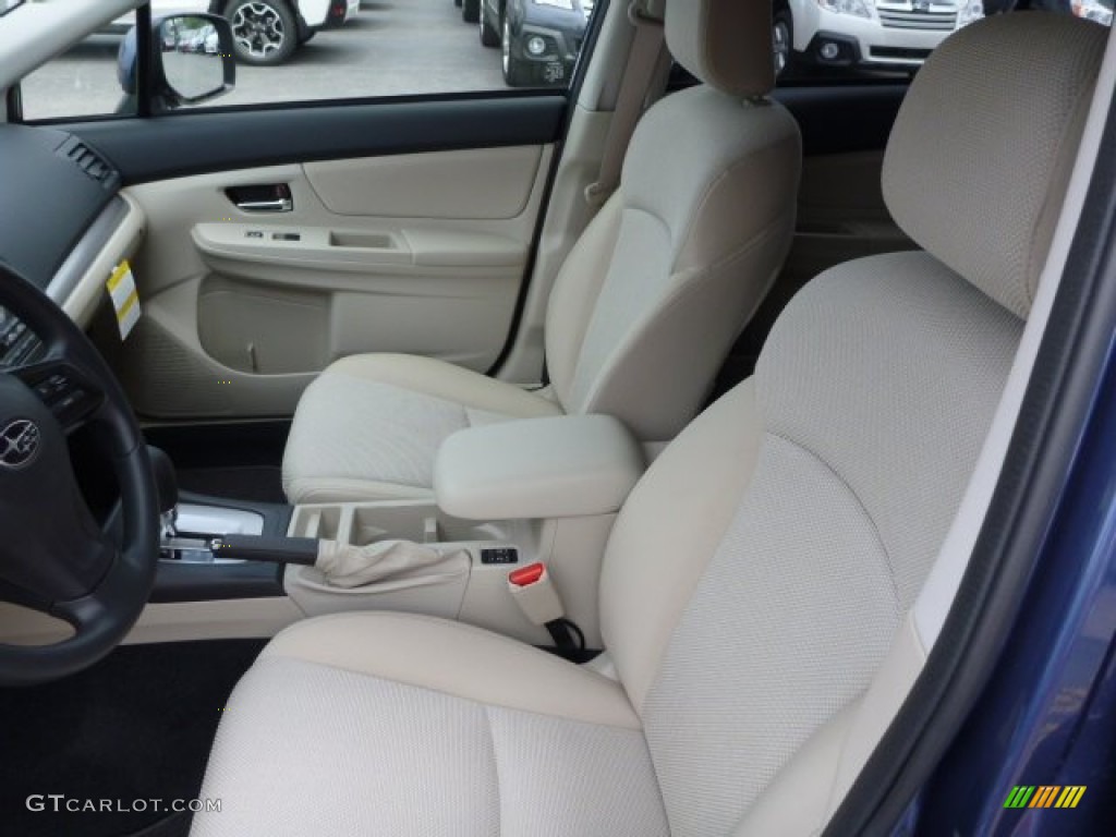 2013 XV Crosstrek 2.0 Premium - Marine Blue Pearl / Ivory photo #10